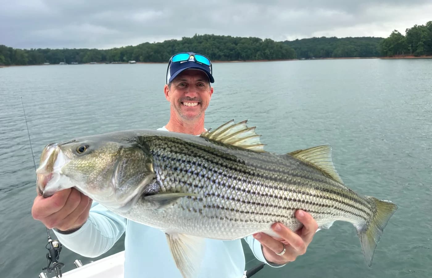 A guest with a big snook from a guided charter